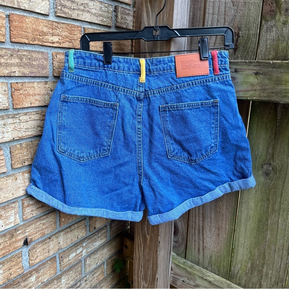 Princess Polly Multicolor Pocket Jean Shorts - Picture 3 of 3